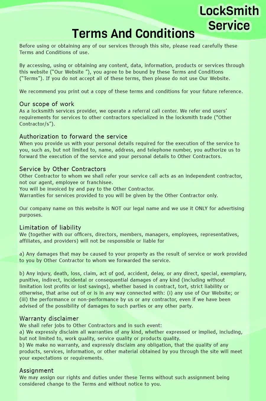 Summer Hill PA Locksmith Store, Summer Hill, PA 412-297-0254 - terms-ls